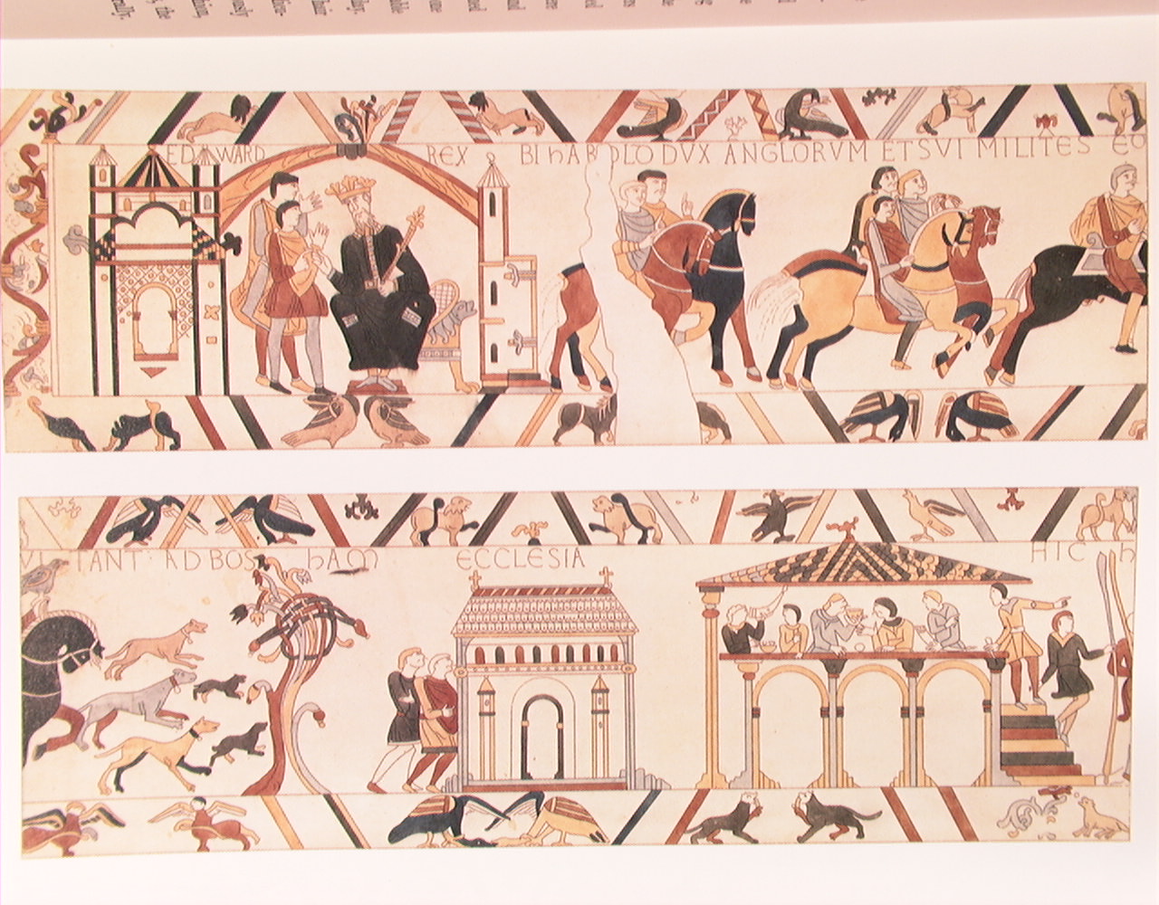 shows that Anglo-Saxons wore mustaches.