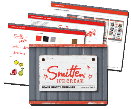 Smitten Ice Cream Brand Identity Guidelines